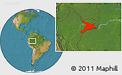 Satellite Location Map of Mar.R.Castilla