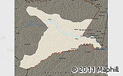 Shaded Relief Map of Mar.R.Castilla, darken