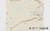 Shaded Relief Map of Mar.R.Castilla