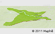 Physical Panoramic Map of Mar.R.Castilla, lighten