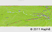 Physical Panoramic Map of Mar.R.Castilla