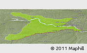 Physical Panoramic Map of Mar.R.Castilla, semi-desaturated