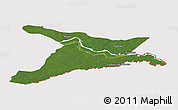 Satellite Panoramic Map of Mar.R.Castilla, cropped outside