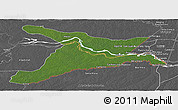 Satellite Panoramic Map of Mar.R.Castilla, desaturated