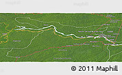 Satellite Panoramic Map of Mar.R.Castilla