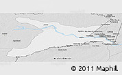 Silver Style Panoramic Map of Mar.R.Castilla