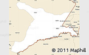 Classic Style Simple Map of Mar.R.Castilla