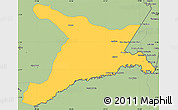 Savanna Style Simple Map of Mar.R.Castilla
