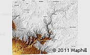 Physical 3D Map of Gral.Sanchez Cer