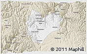 Classic Style 3D Map of Daniel Carrion