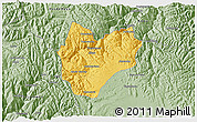 Savanna Style 3D Map of Daniel Carrion