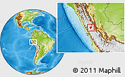 Physical Location Map of Daniel Carrion
