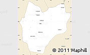 Classic Style Simple Map of Daniel Carrion