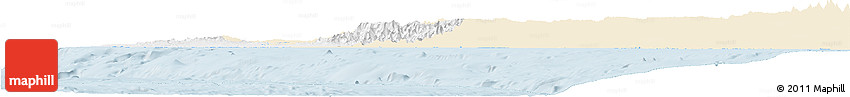 Classic Style Horizon Map of Piura, single color outside