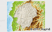 Shaded Relief 3D Map of Abra, physical outside