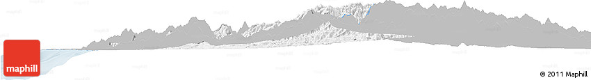 Gray Horizon Map of Abra, single color outside
