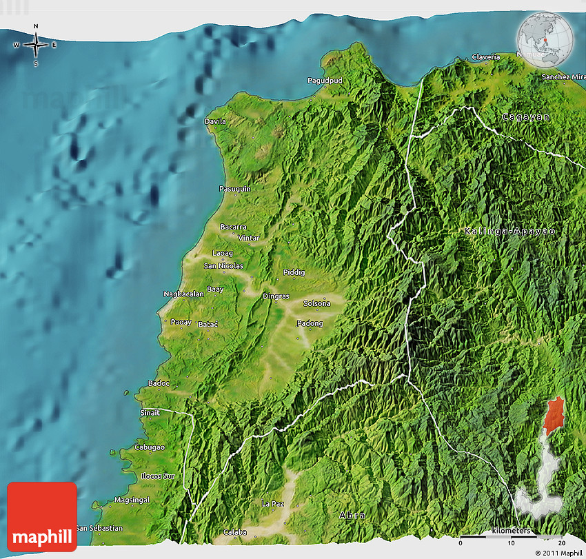 Ilocos Norte Topographic Map Elevation Relief vrogue.co