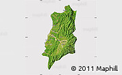 Satellite Map of Ilocos Norte, cropped outside
