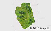 Satellite Map of Bukidnon, cropped outside