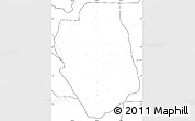 Blank Simple Map of Bukidnon, no labels