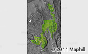 Satellite Map of Region 11, desaturated