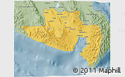 Savanna Style 3D Map of South Cotabato