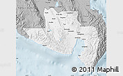 Gray Map of South Cotabato