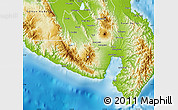 Physical Map of South Cotabato