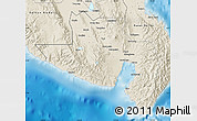 Shaded Relief Map of South Cotabato