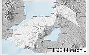 Gray 3D Map of Lanao Del Norte