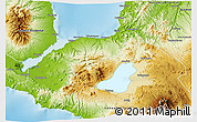 Physical 3D Map of Lanao Del Norte