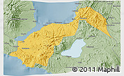 Savanna Style 3D Map of Lanao Del Norte