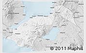 Silver Style 3D Map of Lanao Del Norte