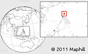 Blank Location Map of Isabela, highlighted parent region, within the entire country