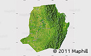 Satellite Map of Isabela, cropped outside