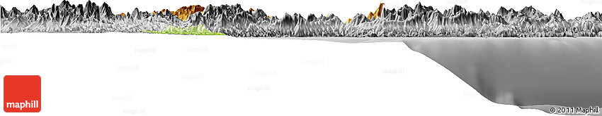 Physical Horizon Map of Quirino, desaturated