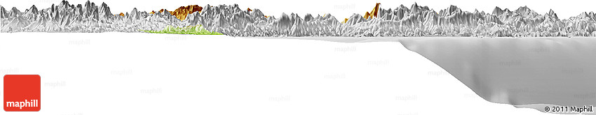 Physical Horizon Map of Quirino, lighten, desaturated