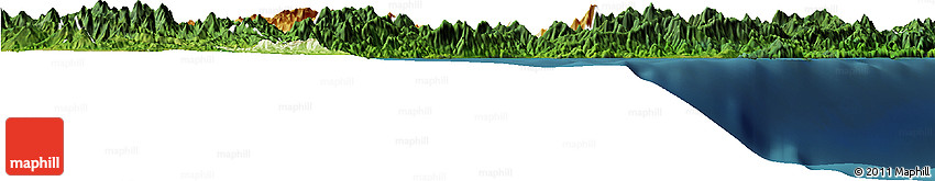 Physical Horizon Map of Quirino, satellite outside