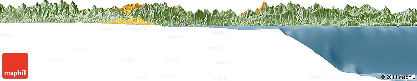 Savanna Style Horizon Map of Quirino