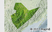 Satellite Map of Quirino, lighten
