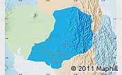 Political Map of Bulacan, lighten