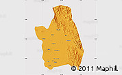 Political Map of Nueva Ecija, cropped outside