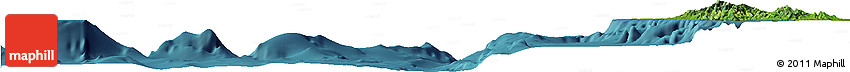 Satellite Horizon Map of Zambales
