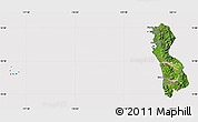 Satellite Map of Zambales, cropped outside