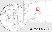 Blank Location Map of Aurora, highlighted parent region, within the entire country