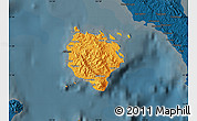 Political Map of Marinduque, darken