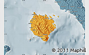 Political Map of Marinduque, semi-desaturated