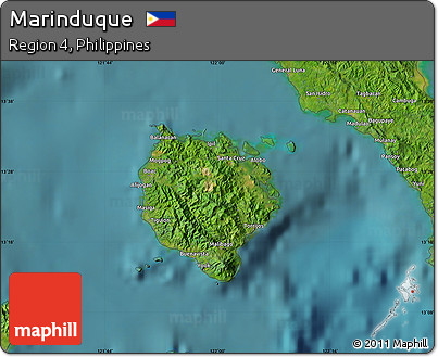 Satellite Map of Marinduque