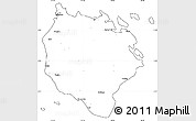 Blank Simple Map of Marinduque, cropped outside