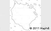 Blank Simple Map of Marinduque, no labels